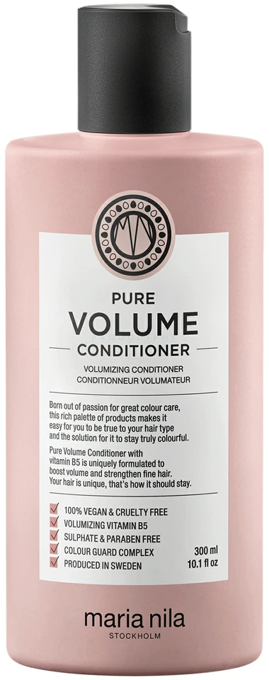 Maria Nila Pure Volume Conditioner apimties plaukams suteikiantis kondicionierius, 300 ml