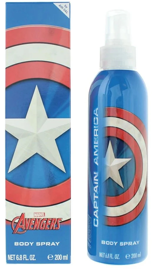 Marvel Avengers Captain America kūno purškiklis 200ml