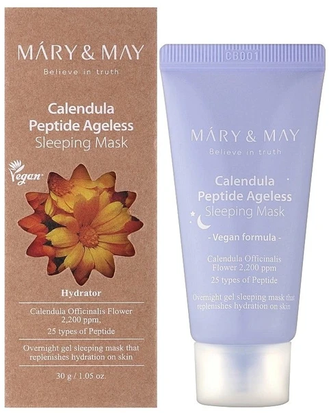 L'Oreal MaryMay – medetkų peptidų senėjimą stabdanti miego kaukė – 30 g