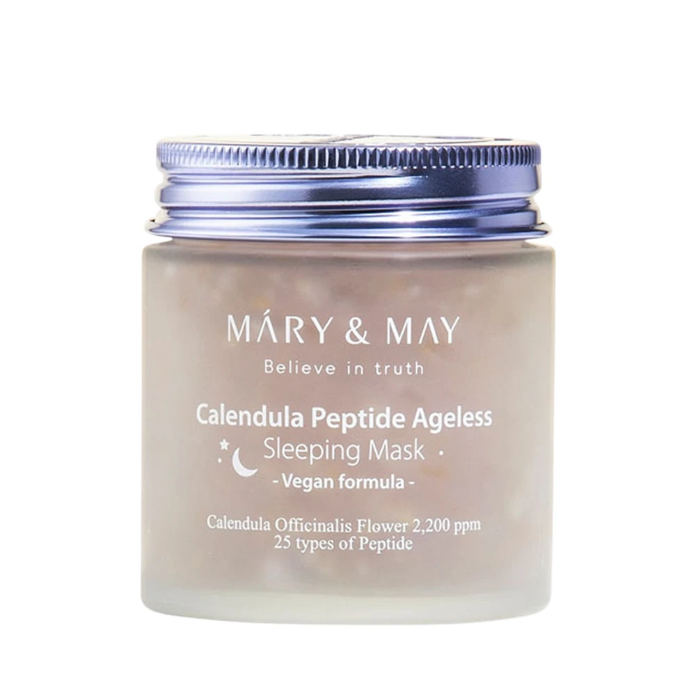 MaryMay – medetkų peptidų senėjimą stabdanti miego kaukė – 110 g