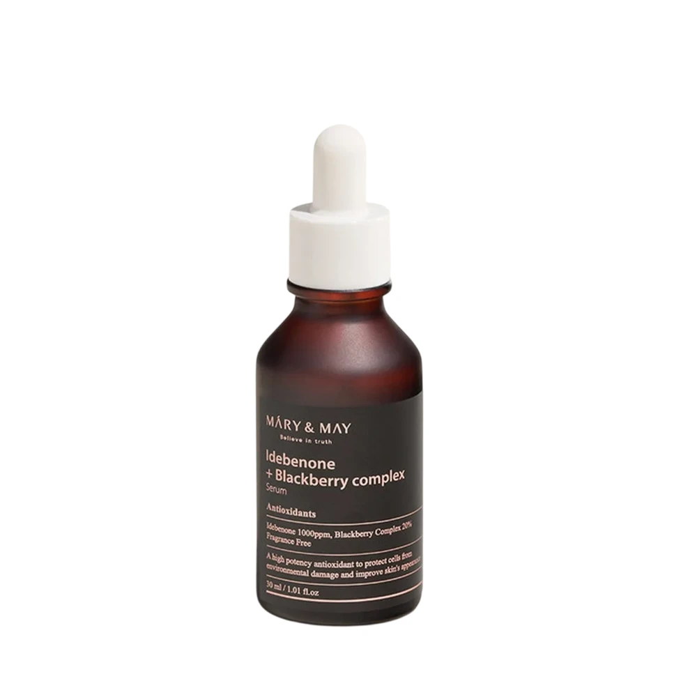 Mary&May MARY & MAY Antioxidant Idebenone + Blackberry Complex Serum antioksidacinis veido serumas, 30 ml