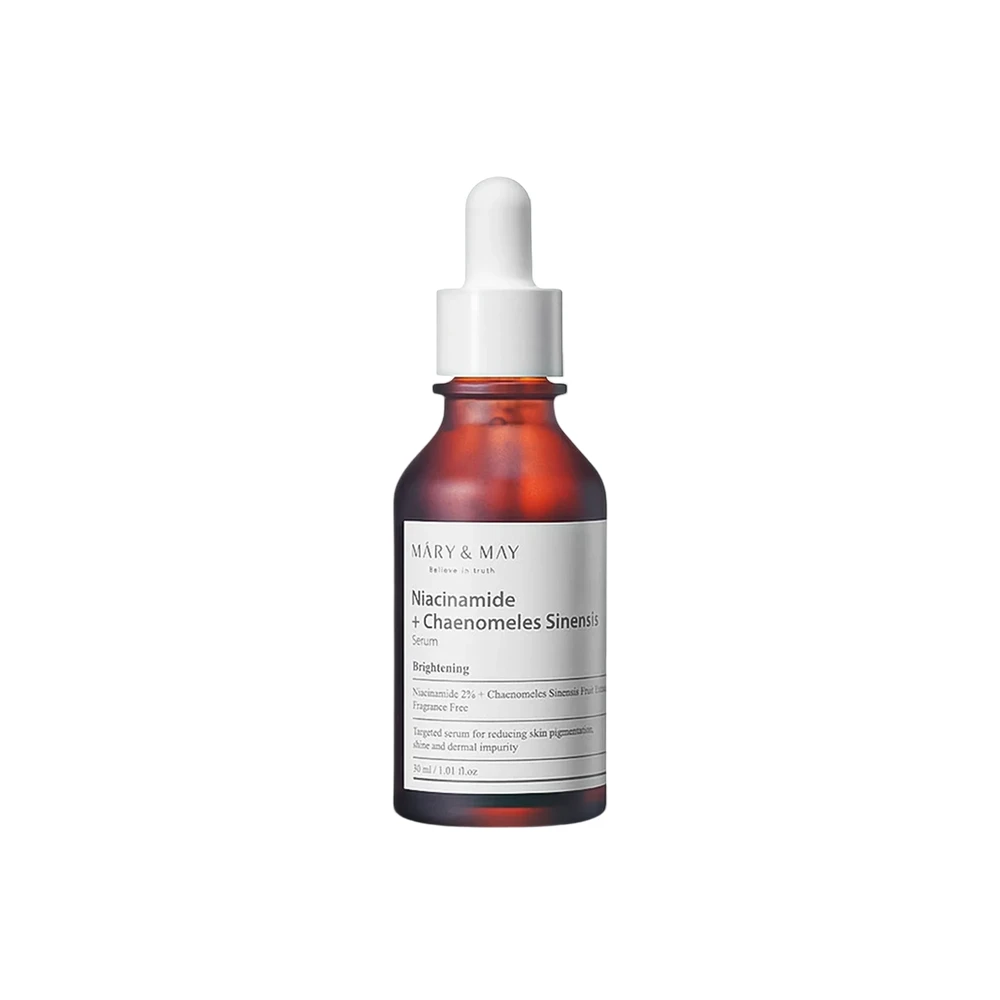Mary&May Niacinamide + Chaenomeles Sinensis Serum šviesinantis ir normalizuojantis serumas, 30 ml