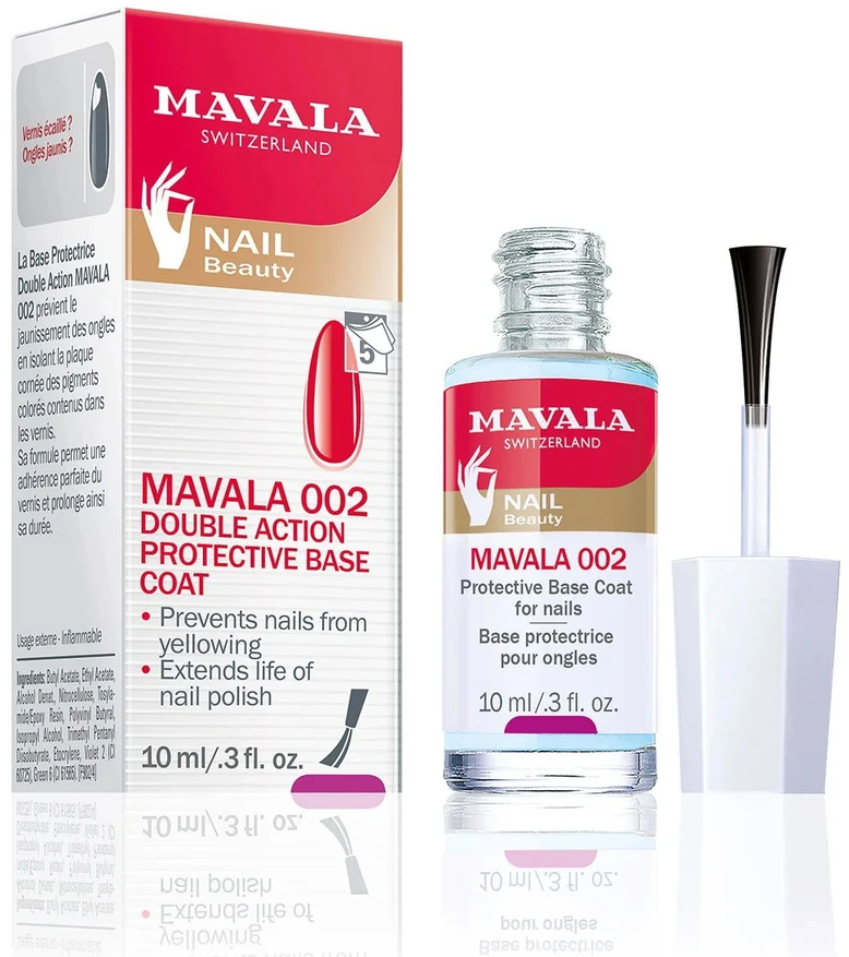 Mavala 002 Double Action Protective Base Coat, 10 ml