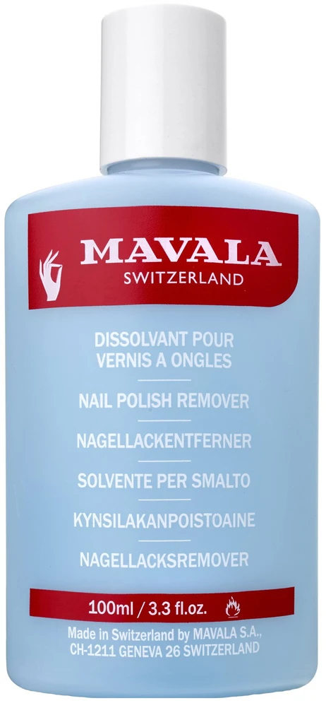 "Mavala" nagų lako valiklis mėlynas 100ml