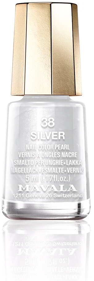 Mavala nagų lakas 38 Sidabrinis 5ml