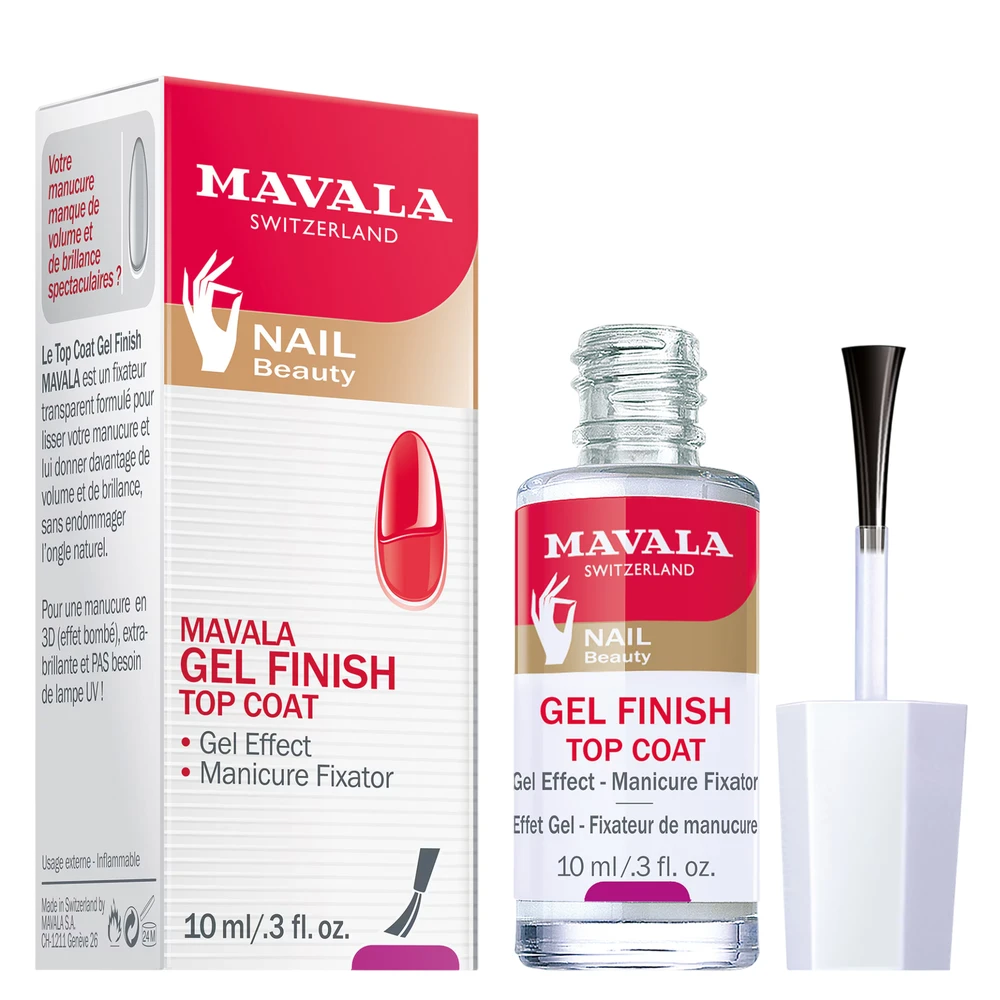 Mavala Gel Finish Top Coat, 10 ml