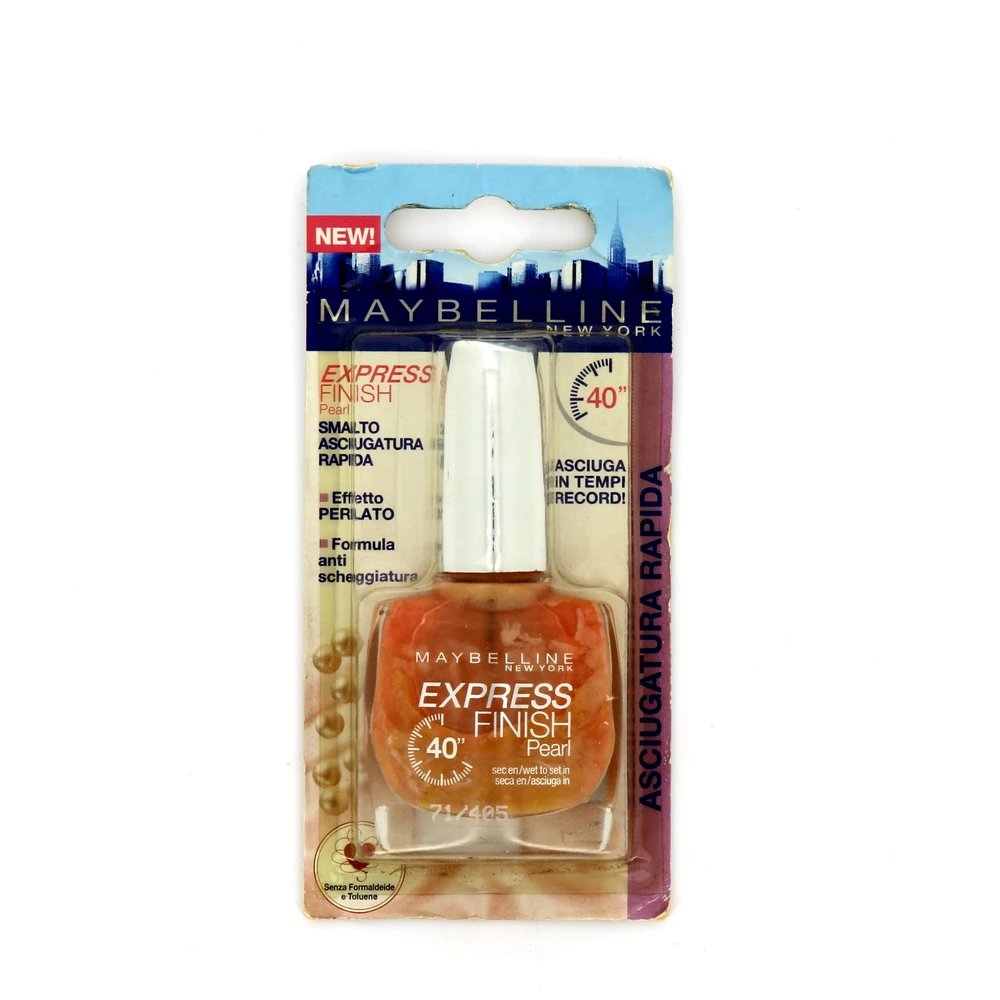 Maybelline Express Finish 40 Seconds Nagų lakas Nr. 405 Pearl, 10 ml