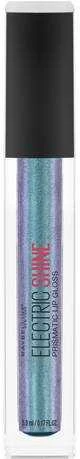 Maybelline New York Electric Shine Prismatic lūpų blizgis, 5 ml, spalva - 165 Electric Blue