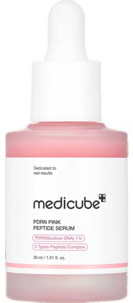Medicube PDRN Pink Peptide Serum Veido serumas su kolagenu ir peptidais, 30 ml