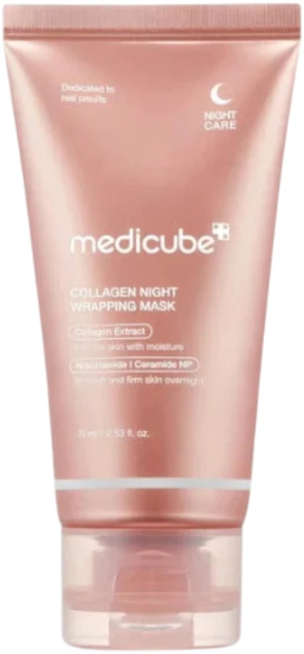 Medicube Collagen Overnight Wrapping Peel Off Facial Mask - Elasticity veido kaukė