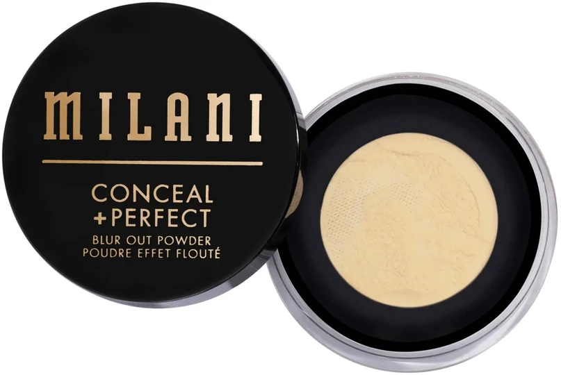 „Milani Conceal + Perfect Blurring“ birūs šviesą atspindintys milteliai, permatomi, 5 ml
