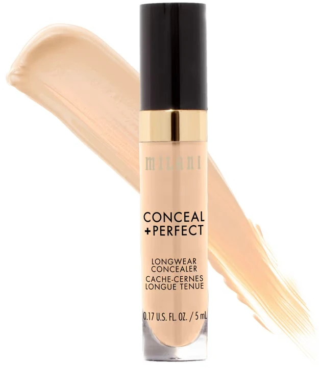 Milani Conceal + Perfect Long Wearing kreminis maskuoklis 120 Light Vanilla, 5 g