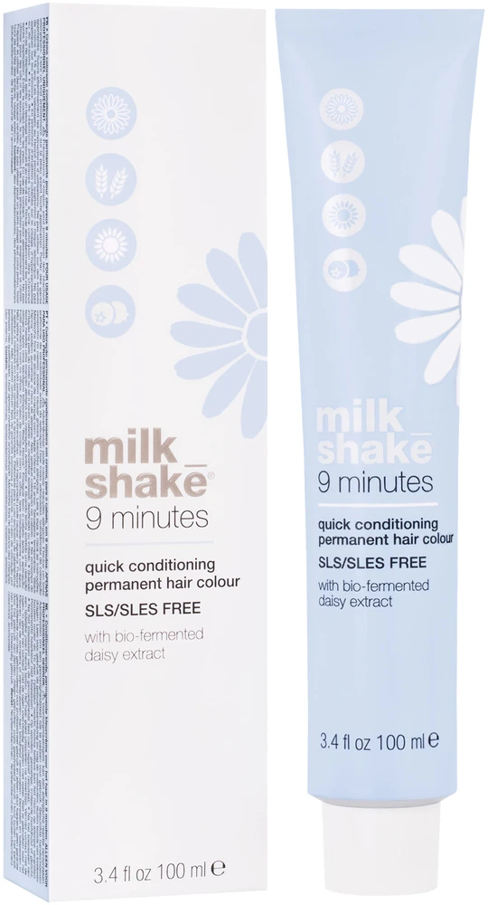 „Milk Shake 9 Minutes“ ilgalaikiai plaukų dažai, 5.1 šviesiai ruda spalva, 100 ml