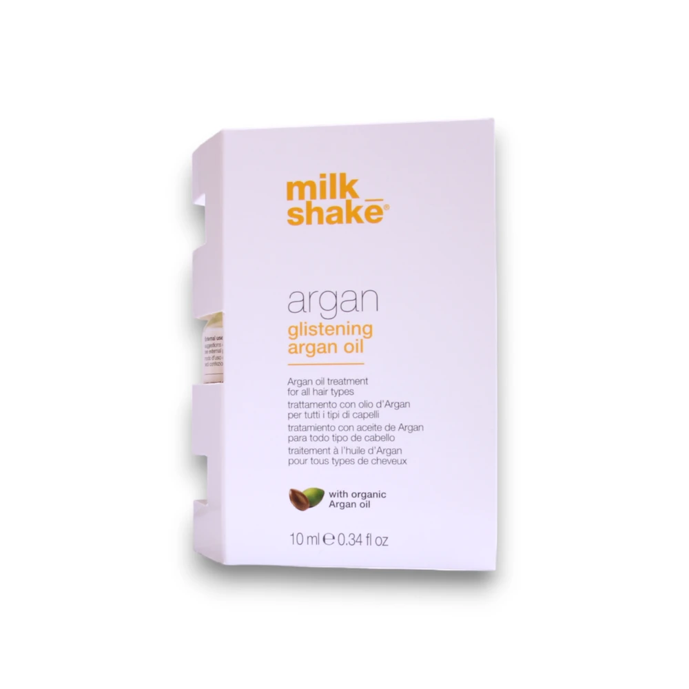Aliejus visų tipų plaukams Milk Shake Argan Glistening Argan Oil 10ml