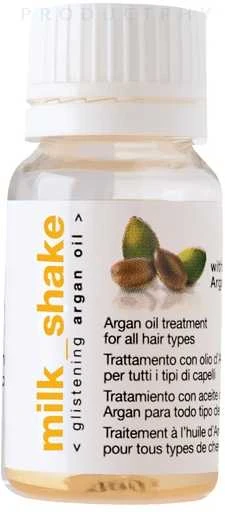 Aliejus visų tipų plaukams Milk Shake Argan Glistening Argan Oil 10ml