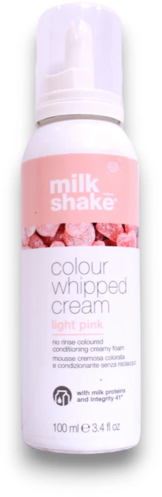 Milk Shake Milk_Shake Colour Whipped Kreminis Light Rožinė dažomosios plaukų putos, 100 ml