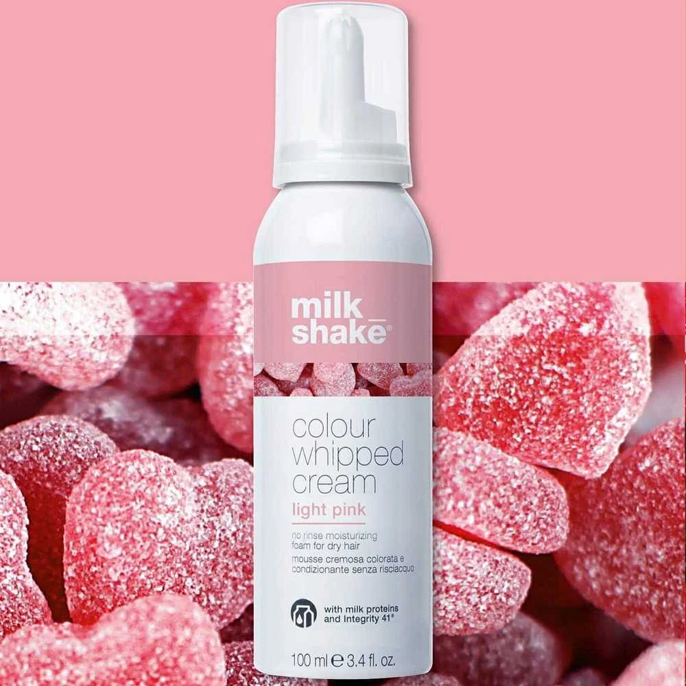 Milk Shake Milk_Shake Colour Whipped Kreminis Light Rožinė dažomosios plaukų putos, 100 ml
