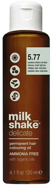 Švelnus ilgalaikis plaukų dažymo aliejus be amoniako „Milk Shake“ 8.3, 120 ml
