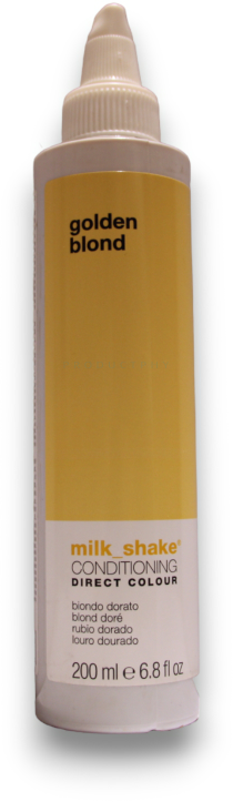 „Milk Shake Direct Colour“ plaukų dažų kondicionierius be amoniako, auksinė blondinė, 200 ml