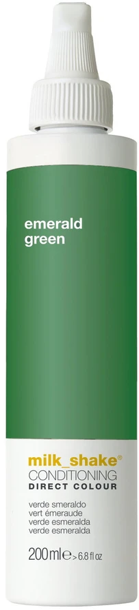 „Milk Shake Direct Colour“ plaukų dažų kondicionierius be amoniako „Emerald Žalias“, 200 ml