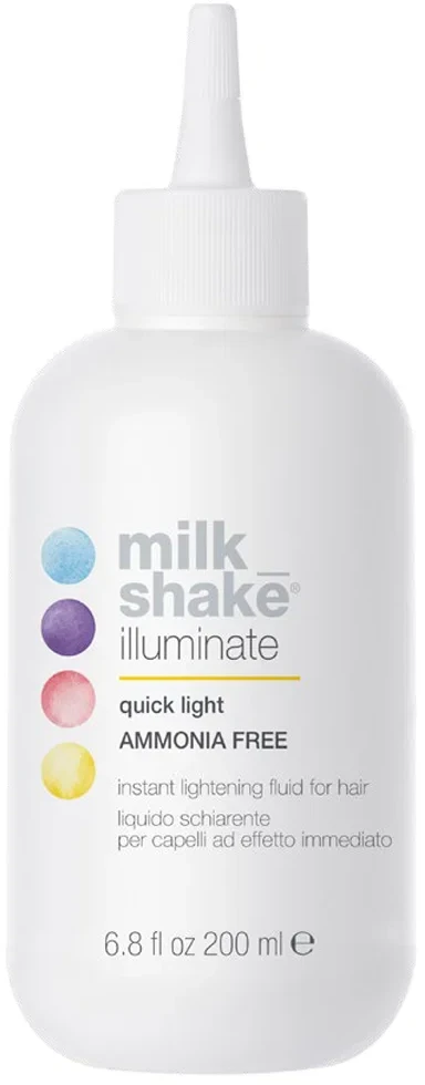 „Milk Shake Illuminate“ plaukų serumas be amoniako šviesinimui, 200 ml