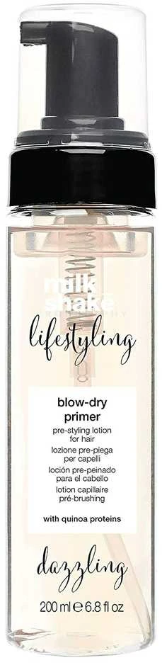 Džiovinimo losjonas plaukams Milk Shake Lifestyling Blow-Dry Primer 200 ml