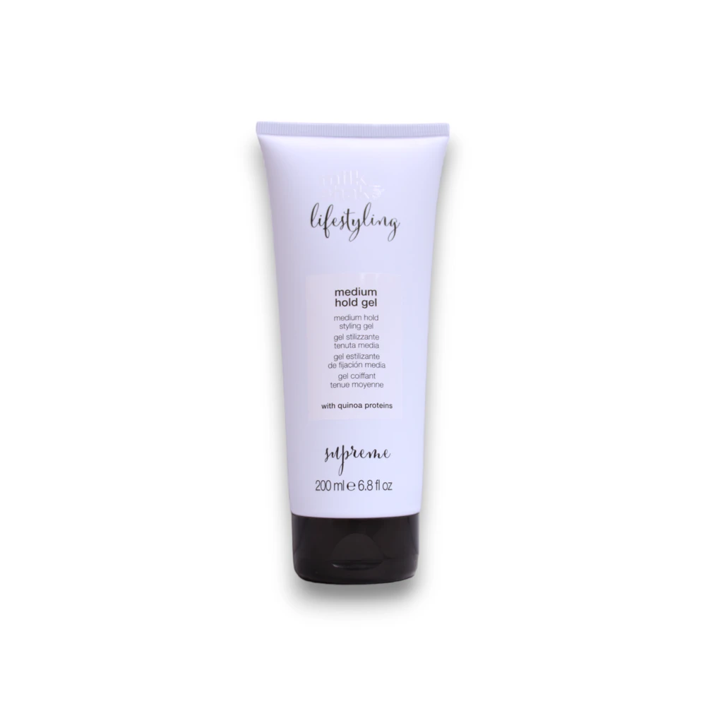 Milk Shake Milk_Shake Lifestyling Medium Hold Gel stiprios fiksacijos plaukų modeliavimo gelis, 200 ml