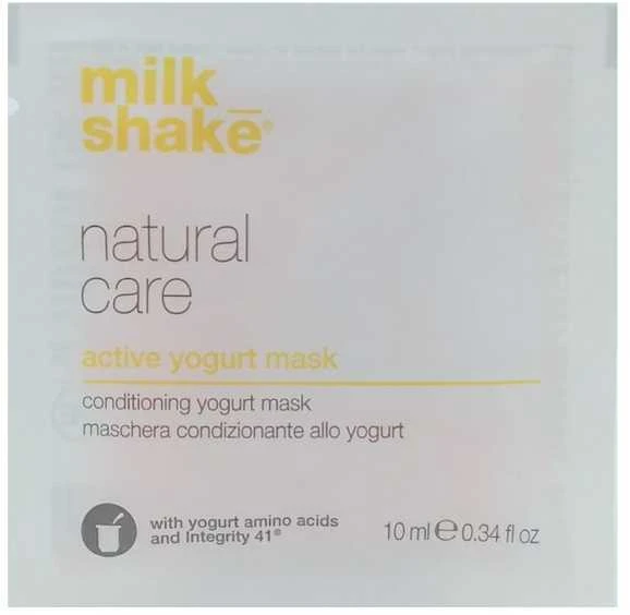 „Milk Shake Natural Care“ drėkinamasis plaukų kreminis gydymas, 10 ml
