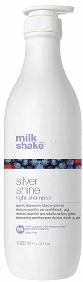 Milk Shake Milk_Shake Sidabrinis Shine Light Šampūnas šampūnas šviesiems plaukams, 1000 ml