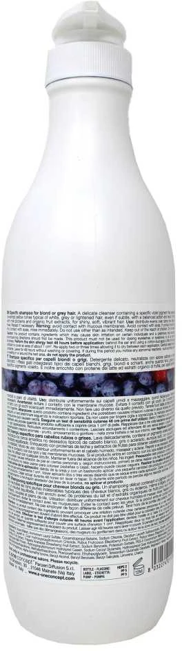 Šampūnas žiliems ir šviesiems plaukams Milk Shake Sidabrinis Shine Šampūnas 1000ml