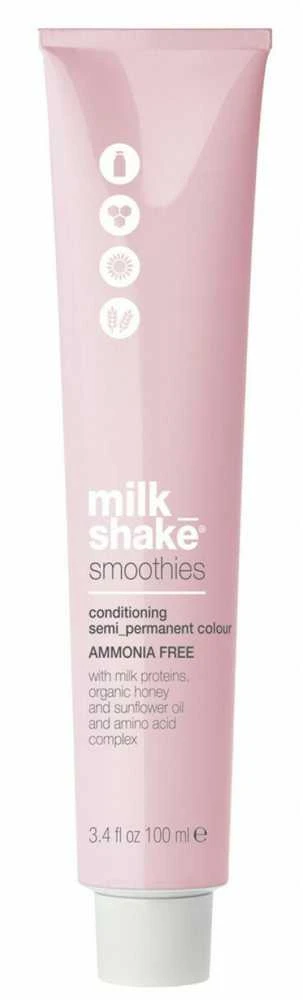 „Milk Shake Smoothies“ pusiau ilgalaikiai plaukų dažai be amoniako, 66N tamsi blondinė, 100 ml