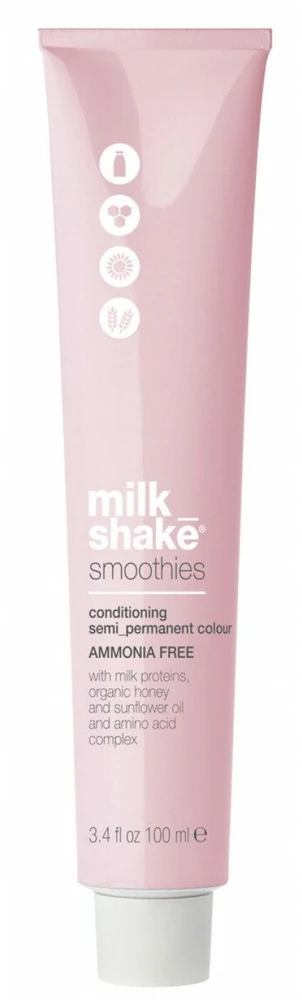 Milk Shake Smoothies Ammonia-Free Semi-Permanent Hair Dye 6.E Natural Exotic Dark Skirtas šviesiems plaukams, 100 ml