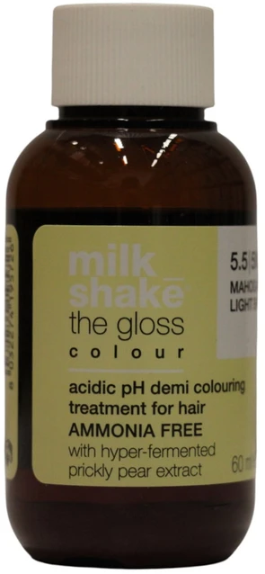 „Milk Shake The Gloss“ rūgštinio pH pusiau permanentiniai plaukų dažai, 5,5, 60 ml