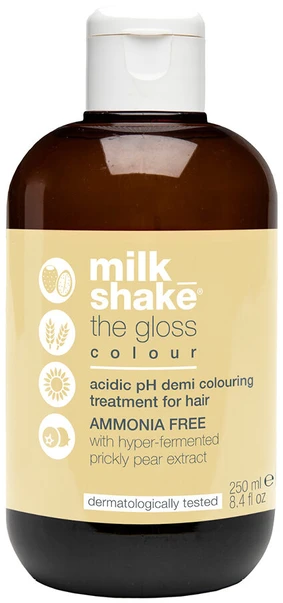 Milk Shake The Golss Acidic pH Demi-Permanent Hair Dye 4 Castano, 60 ml
