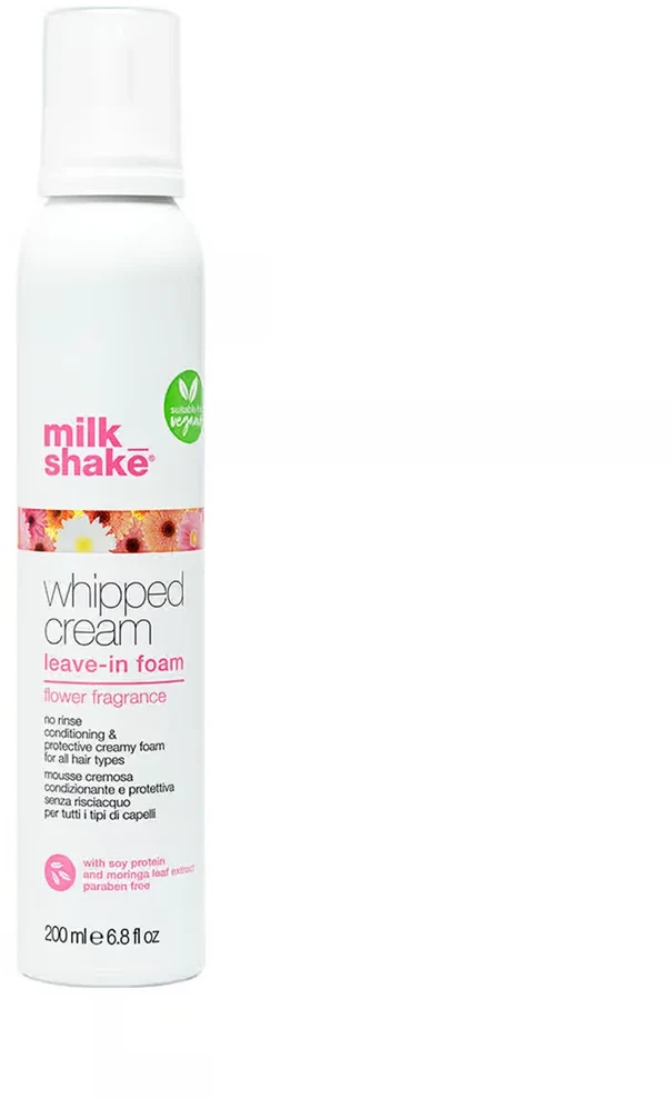 Milk Shake Milk_Shake Whipped Kreminis Leave-In Foam Flower Fragrance kondicionuojančios plaukų putos, 200 ml