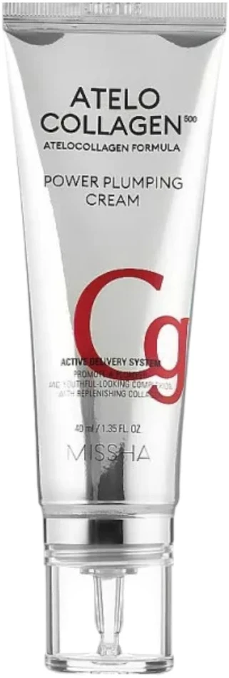 Missha Atelo Collagen 500 Power Plumping Kreminis stangrinamasis veido kremas, 40 ml