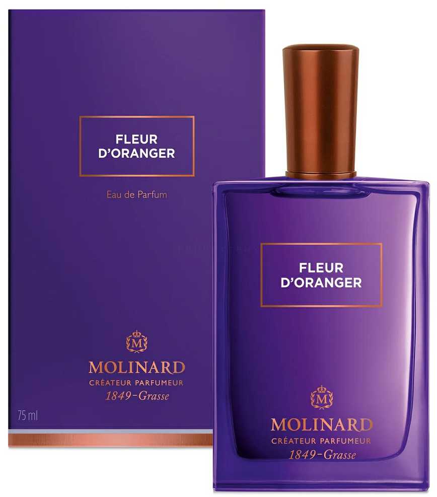 Molinard Molinard, Fleur D'Oranger, Eau De Parfum, Unisex, 75 ml Unisex