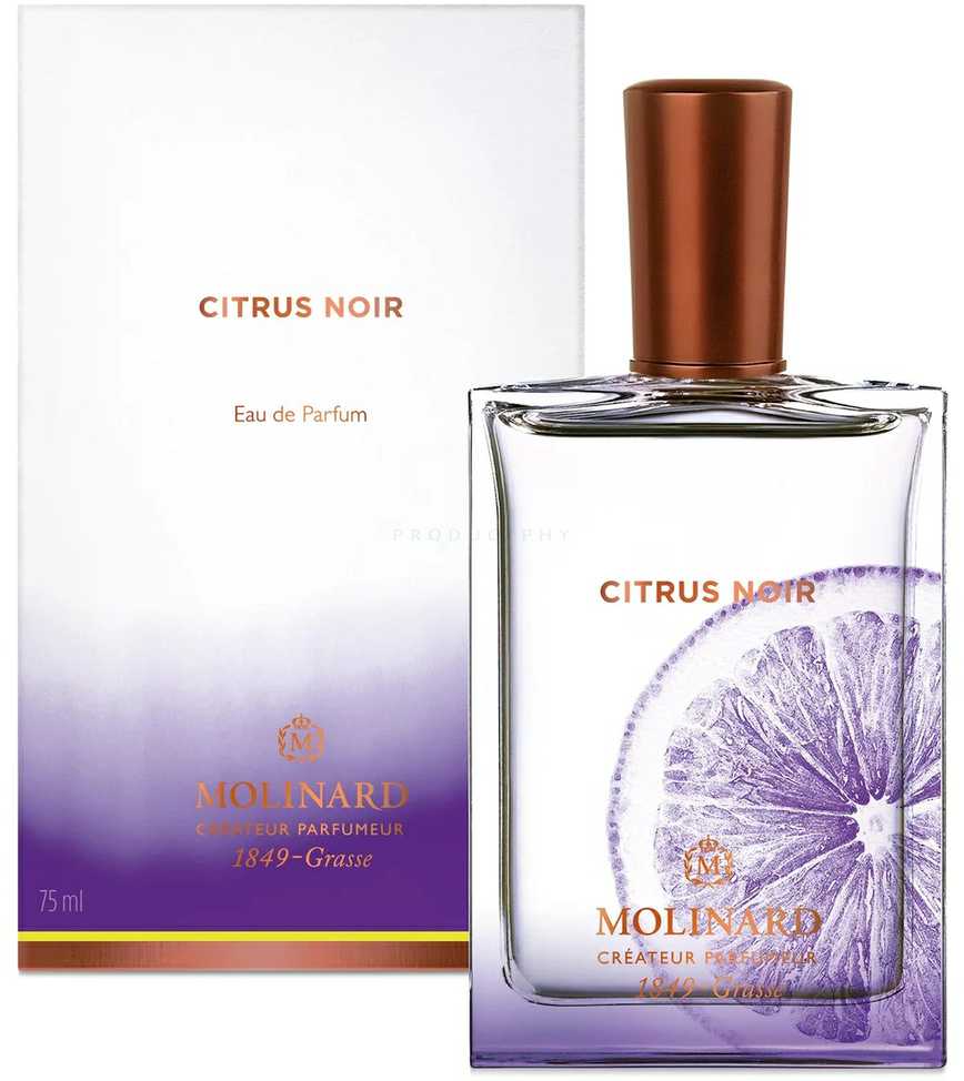 Molinard Molinard, La Fraicheur - Citrus Noir, Eau De Parfum, Unisex, 75 ml Unisex