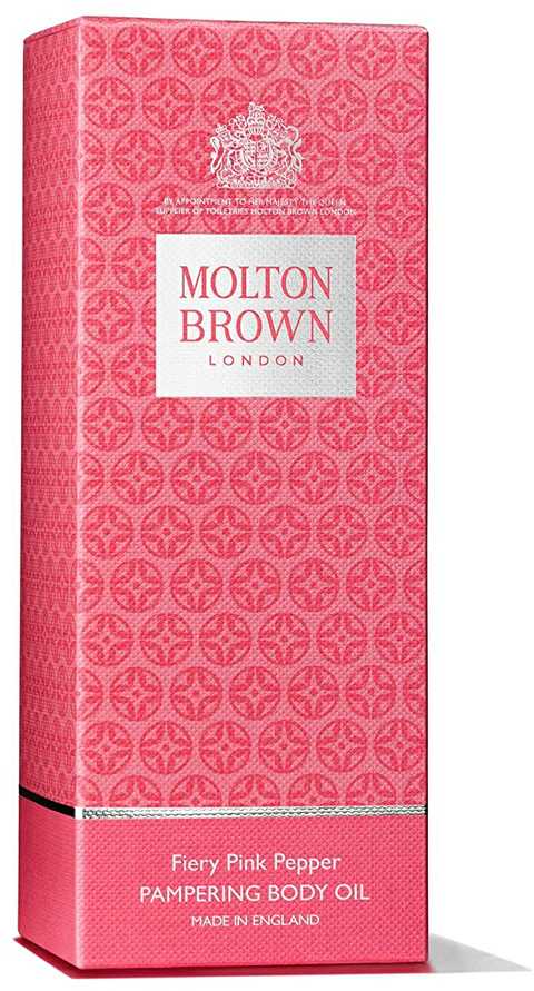 Molton Brown Fiery Rožinė pipirų kūno aliejus, 100 ml