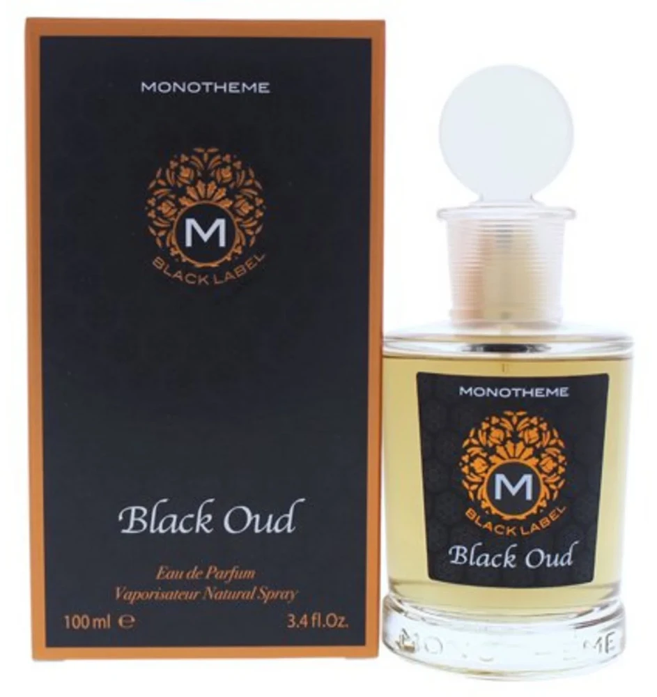 Monotheme Juodas Label Juodas Oud EDP parfumuotas vanduo unisex, 100 ml