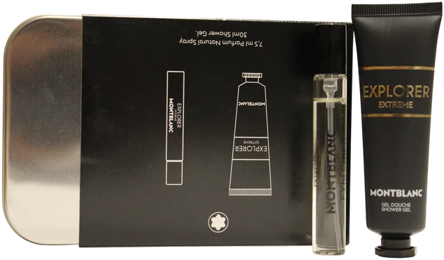 Mont Blanc Set Montblanc: Explorer Extreme Eau De Parfum For Men 7.5 ml + Explorer Extreme Dušo želė, 30 ml