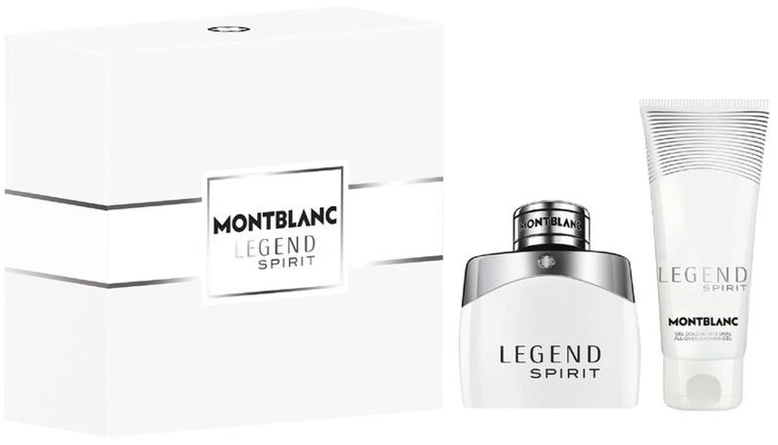 Mont Blanc Set Montblanc: Legend Spirit Eau De Toilette For Men, 50 ml + Legend Spirit Cleansing Dušo želė For All Skin Types, 100 ml