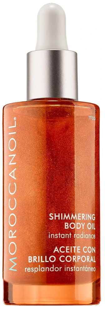 Moroccanoil Shimmering Body Oil Instant Radiance žvilgesio suteikiantis aliejus kūnui, 50 ml