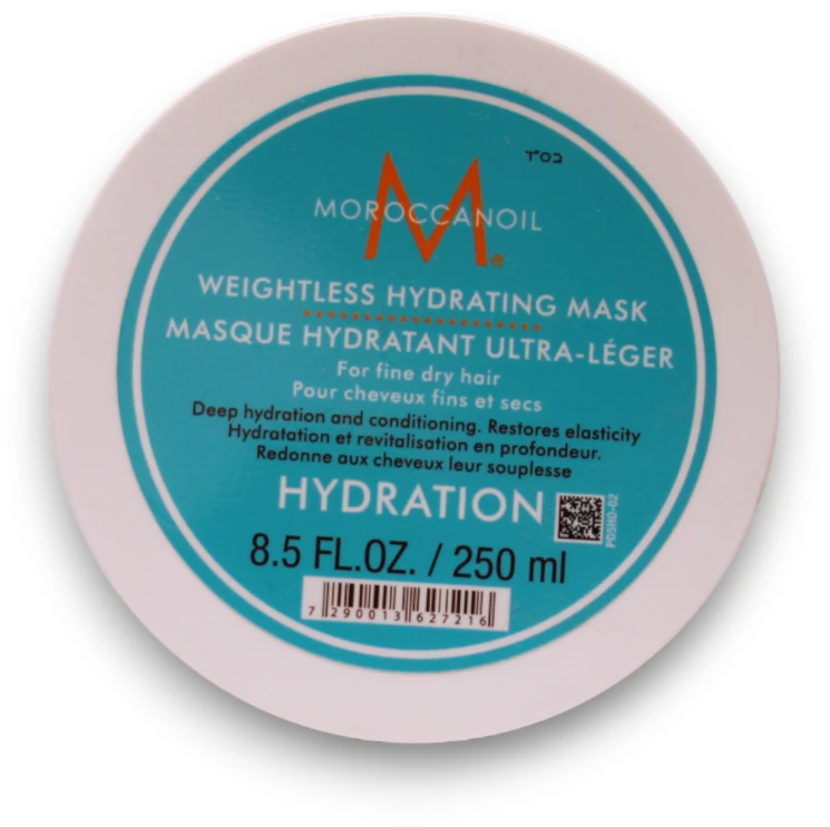 Moroccanoil Hydratation Weightless Hydrating Mask plaukų kaukė, 250 ml