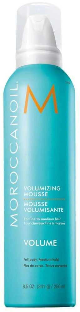 Apimties suteikiančios Moroccanoil Volumizing Mousse plaukų putos, 250 ml