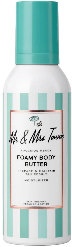 Mr & Mrs Tannie Body Foamy Butter Aloe Vera Moisturizing Body Butter, 200 ml