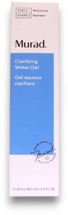 Murad Skincare Murad Gaivinantis Vanduo Gel - Tube drėkinamoji valomoji emulsija veidui, 60 ml