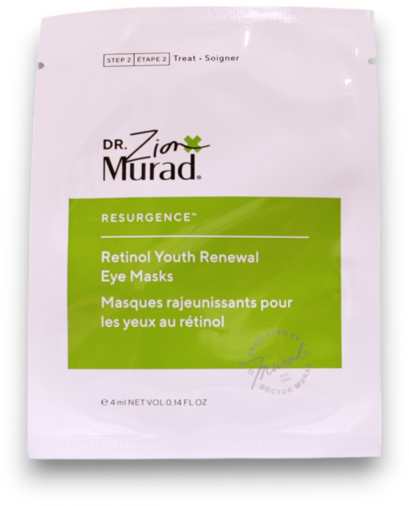 „Murad Skincare“ „Murad Retinol Youth Renewal“ akių kaukės, 5 vnt.