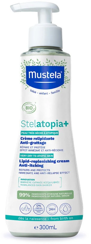 Mustela, Stelatopia+, Sunflower, Lipid Jauninamasis, Kreminis, 300 ml