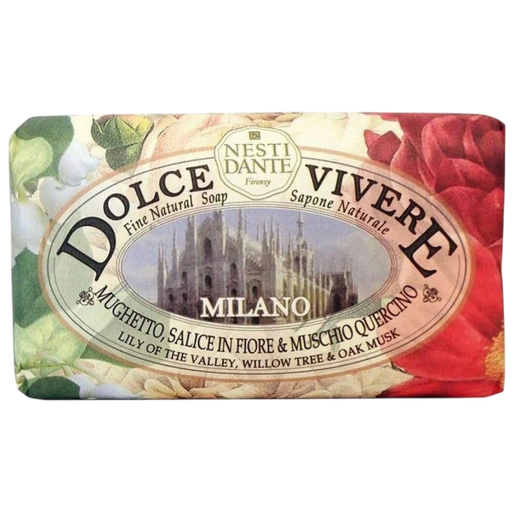 Nesti Dante Dolce Vivere Fine Natural Soap Milano 250 g